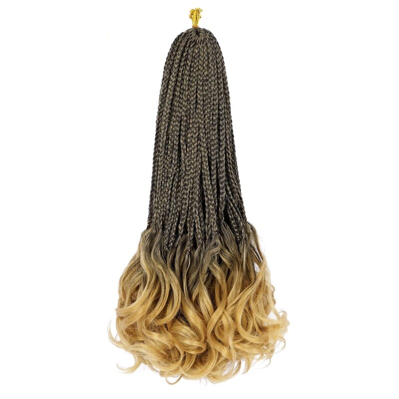 Wavy Crochet Hair, African Natural Soft Faux Locs Bouncy Wig Hairpiece Braided Hair Extensions