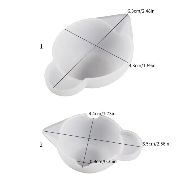 Форма для смешивания чашек для эпоксидной смолы, формы для изготовления ювелирных изделий, силиконовые формы для мерных ручная