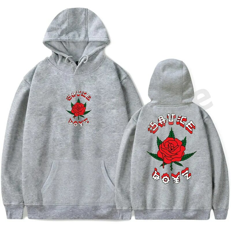 Eladio Carrion Sauce Boyz Hoodies Album Tour Merch Frauen Männer Mode lässige Sweatshirts