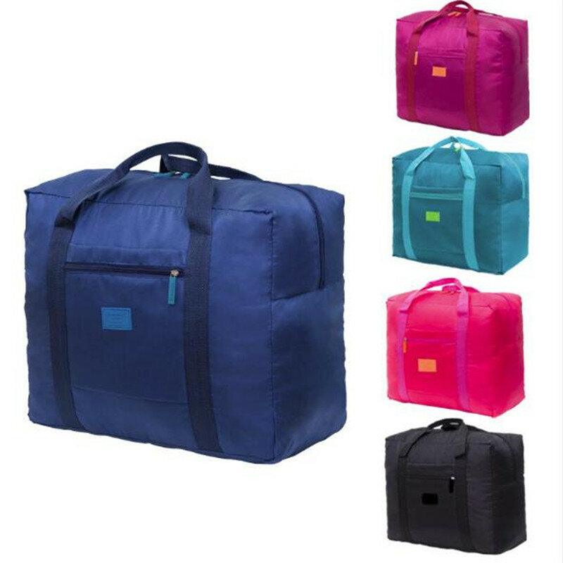 Sacs de voyage pliants multifonctions portables, sac étanche en nylon, grande capacité, bagages à main, sacs de voyage d'affaires