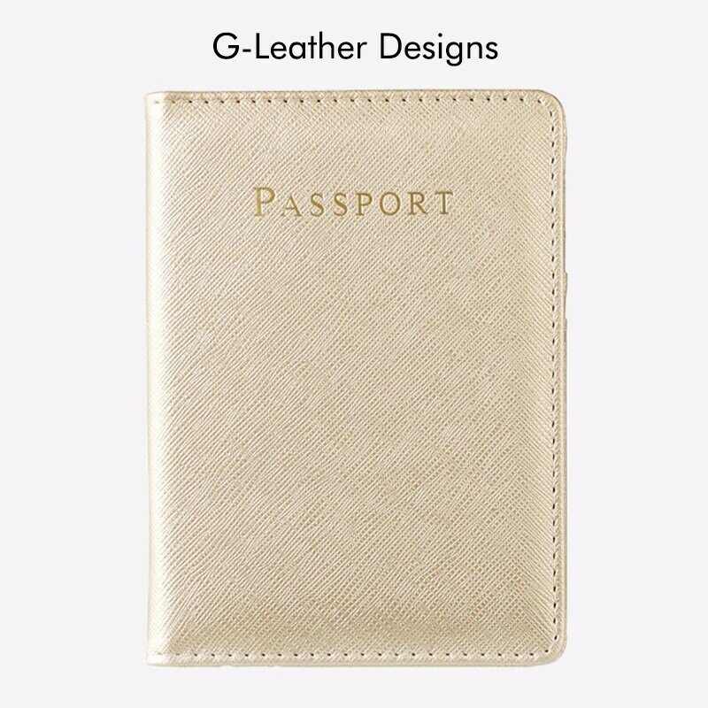 Porta passaporto da viaggio classico copre il portafoglio per passaporto in pelle Saffiano Organizer da viaggio porta carte di credito per documenti