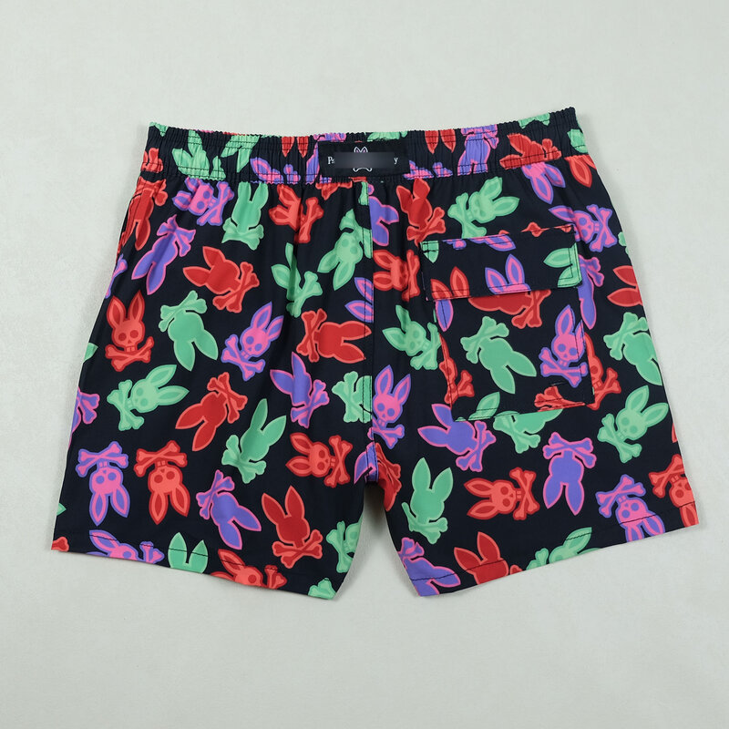 High Quality Men's Shorts Include Triangle Beach Shorts And Bermuda Rabbit Swim Trunks Suitable For Leisure Fitness Running