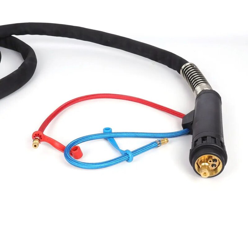 Mig Air Cooled obor las MB 501D 5M kabel dengan konektor adaptor Euro standar
