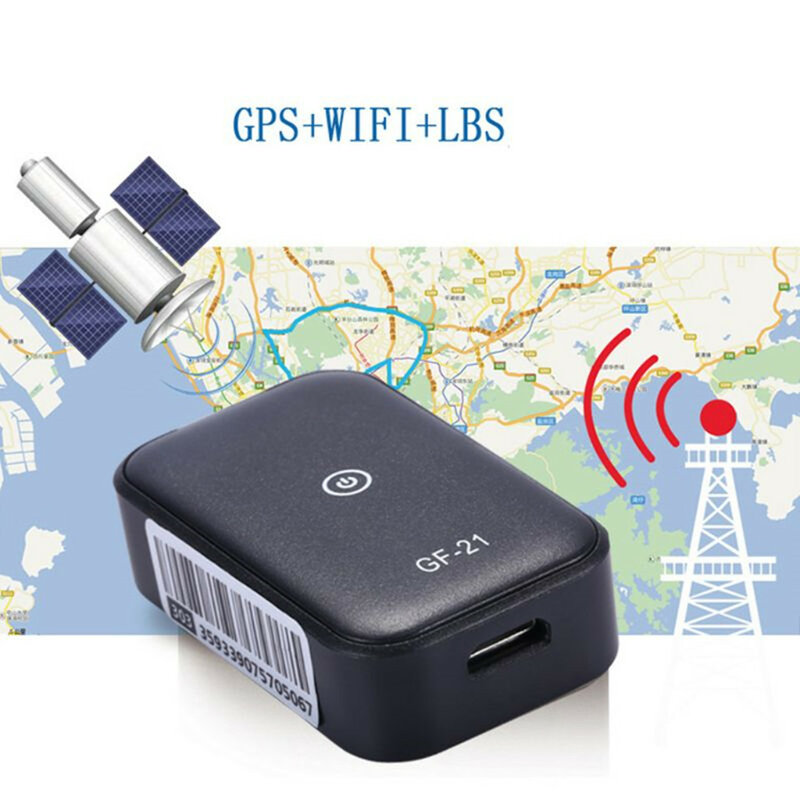 Rastreador GPS Mini GF21/GF09/GF07 para niños, localizador inalámbrico de posicionamiento WIFI, GSM, antirrobo, dispositivo de seguimiento inmediato para vehículos y automóviles