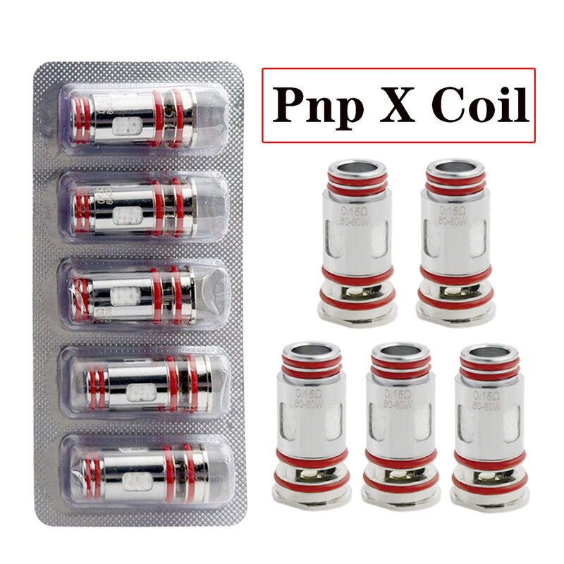 OEM PnP X Coil 0.15ohm 0.2ohm 0.3ohm DTL MTL Mesh Coils Head per PnP X Pod Tank Cartridge Drag S2 X2 Kit