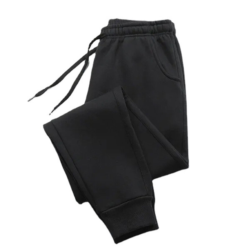 Брюки мужские спортивные с принтом, однотонные спортивные штаны для фитнеса и бега, домашние штаны в стиле Харадзюку