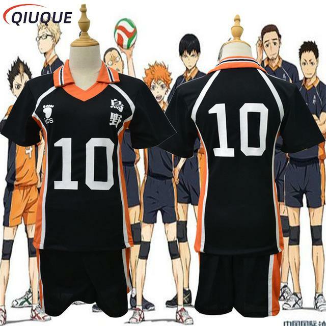 Karas uno koukou high school volleyball club hinata shoyo cosplay kostüm kageyama tobio sportswear trikots