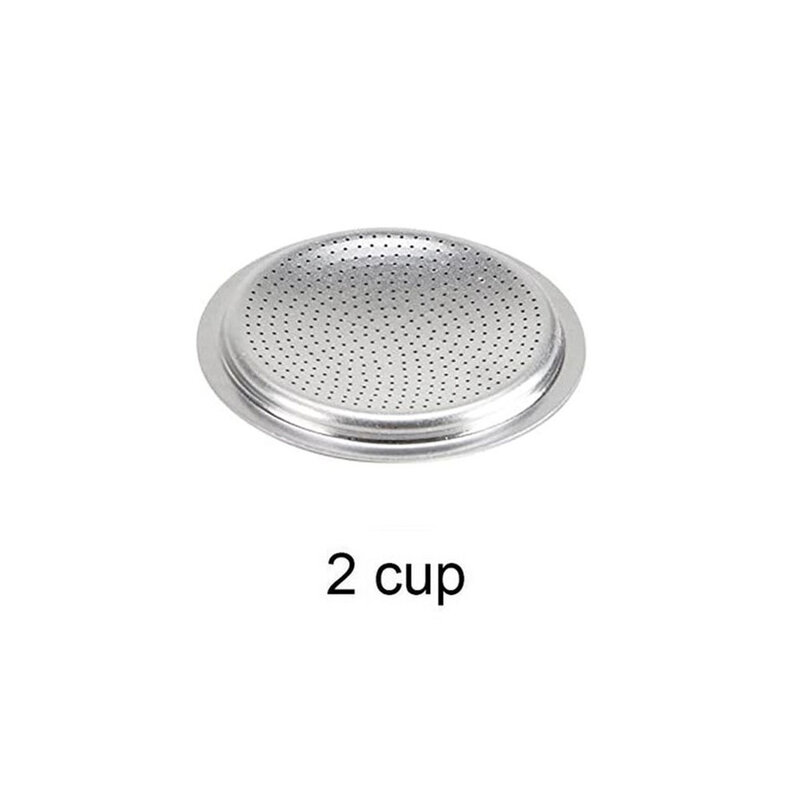 Uszczelka filtra sitowego 1 2 3 6 9 12 kubków wytrzymały filtr aluminiowy części zamienne urządzenia kuchenne nietoksyczny bezwonny