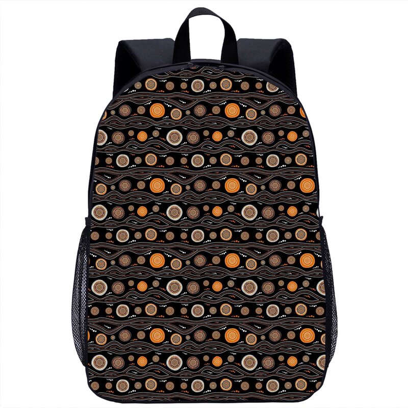 Рюкзак с геометрическим узором в горошек для девочек и мальчиков, школьный ранец для учеников и учебников, Повседневная сумка для ноутбука для подростков