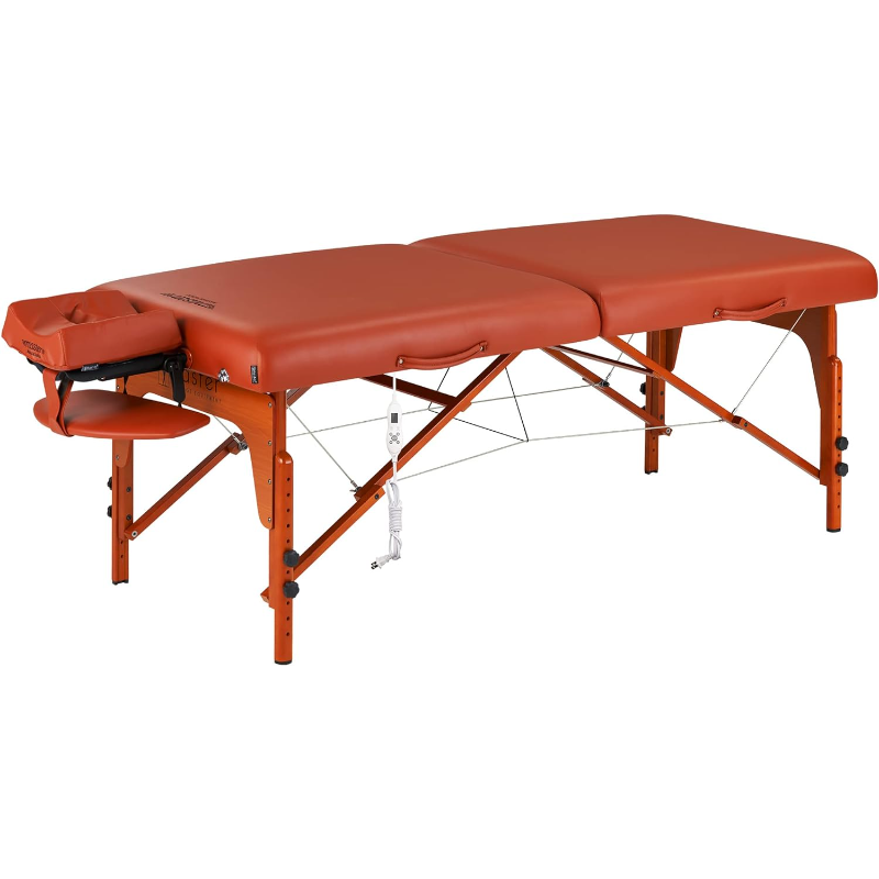 Masaż główny 31 "Santana Therma Top pakiet przenośny stół do masażu (zbudowany w podgrzewane podkładki)