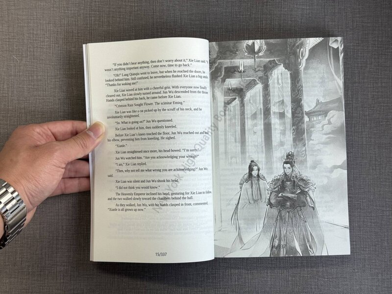 Heaven Official's Blessing/Tian Guan Ci Fu Vol.2 versión en inglés de MXTX, DanMei Novel Xie Lian/Hua Cheng
