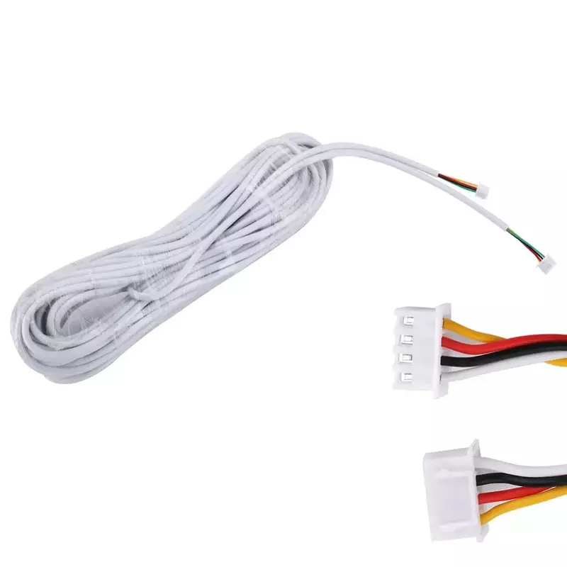 CUSAM 15M 20M 30M 50M AVVR 4*0.12 4 Wire Copper Line for Video Intercom Color Video Door Phone Doorbell Wired Intercom Cable