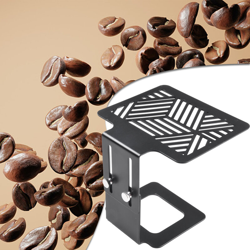 Estante de pesaje de café de acero inoxidable, soporte de marco de báscula, altura ajustable para máquina de Espresso, marco impermeable