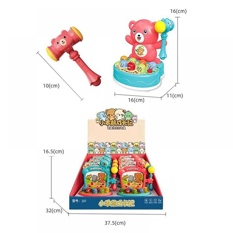 Toys For 3 4 5 6 Year Old Boys Pounding Toy With Sound And Light Interactive Educational Toys Early Developmental Toys For Kids
