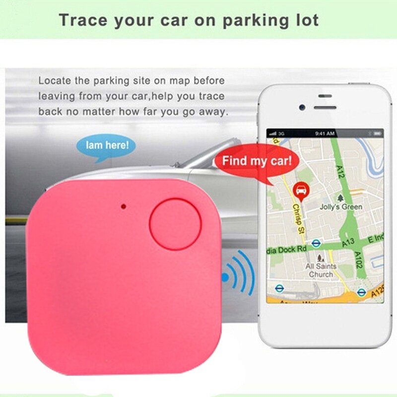 Bluetooth Smart Tag Finder, Criança Tracer, Pet GPS Locator, Carteira de alarme, Rastreador chave