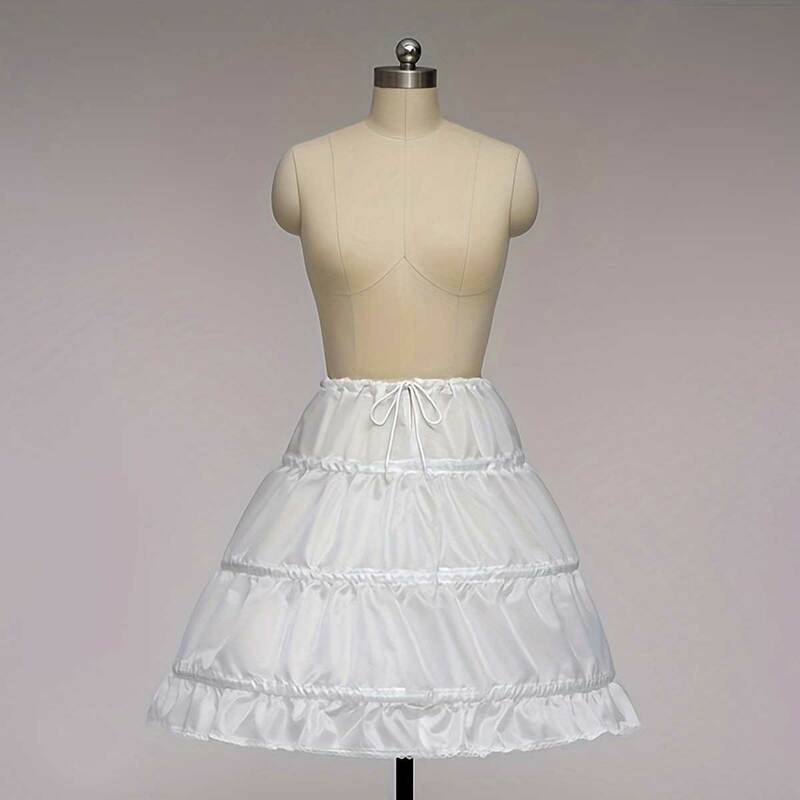 Children Vintage Short Petticoat for Girl Ballet Bubble Tutu Skirt Rock N Roll Rockabilly Skirt Underskirt Tutu Slips
