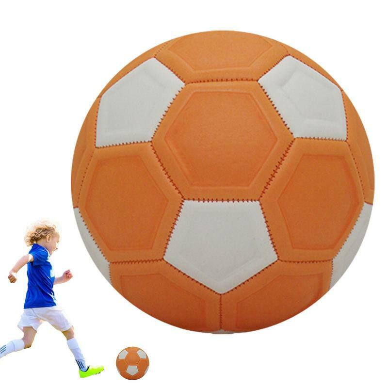 Curve Swerve-balón de fútbol al aire libre, Kick Ball tamaño 4 Curve, trayectoria de entrenamiento, Fútbol sin costuras para principiantes