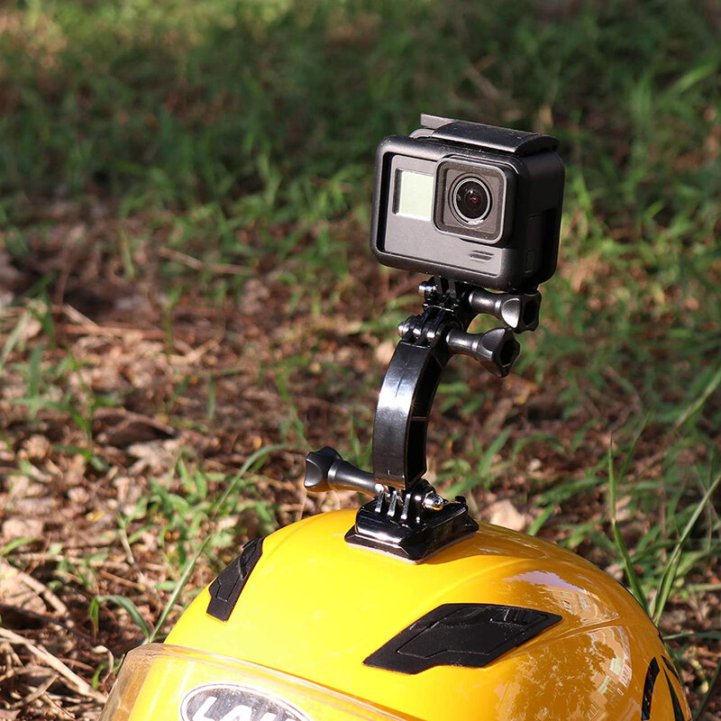 العالمي الروتاري تمديد الذراع جبل مجموعة ل GoPro بطل 11 10 9 8 7 6 5 عمل كاميرا الإفراج السريع مشبك جبل لاصق جبل