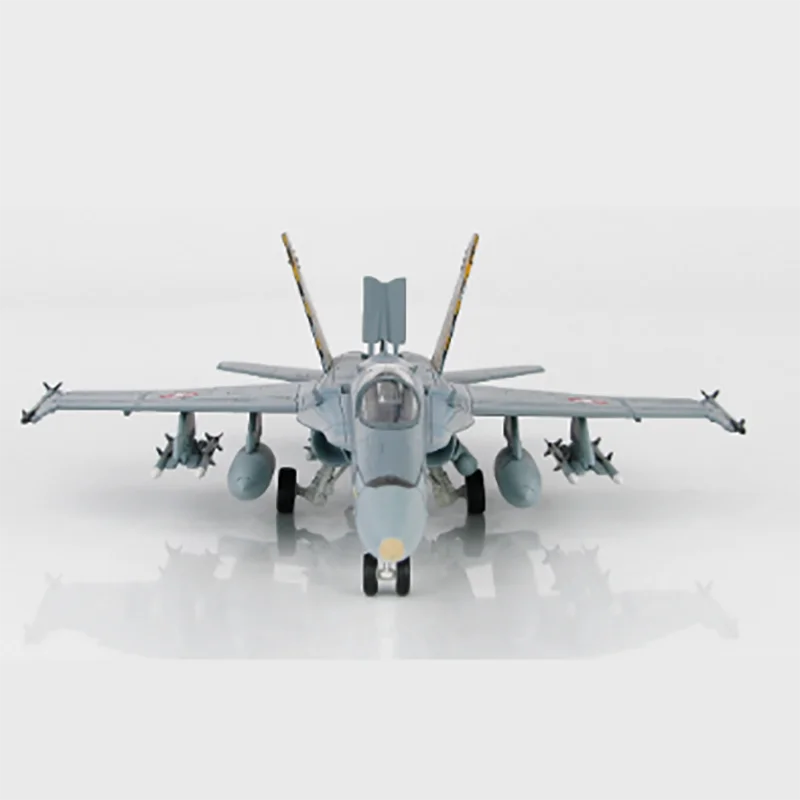 Odlew F/A-18C model z tworzywa sztucznego ze stopu myśliwiec w skali 1:72 kolekcja zabawek symulacyjna dekoracja prezentowa dla mężczyzn prezenty