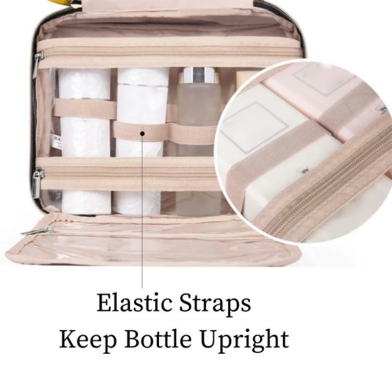 Cosmetic Travel Bag, Organizador De Higiene Pessoal, Maquiagem Bag, Caso De Armazenamento De Cosméticos Portátil Para Chuveiros De Ginásio