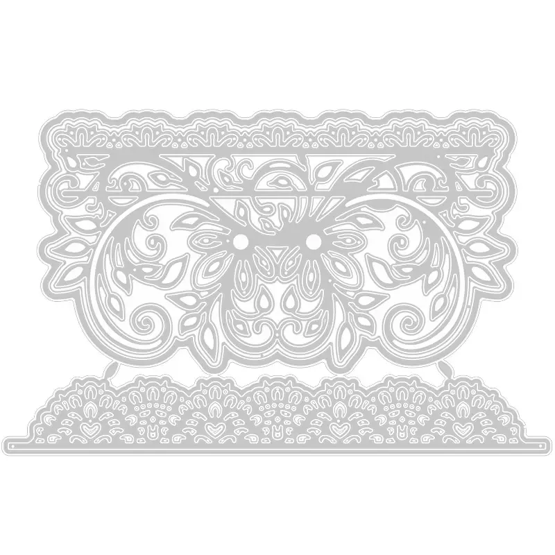 2020 New Decoration Frame Pattern Lace and Edge Embossing Metal Cutting Dies For DIY Scrapbooking Greeting Card Paper no Stamps