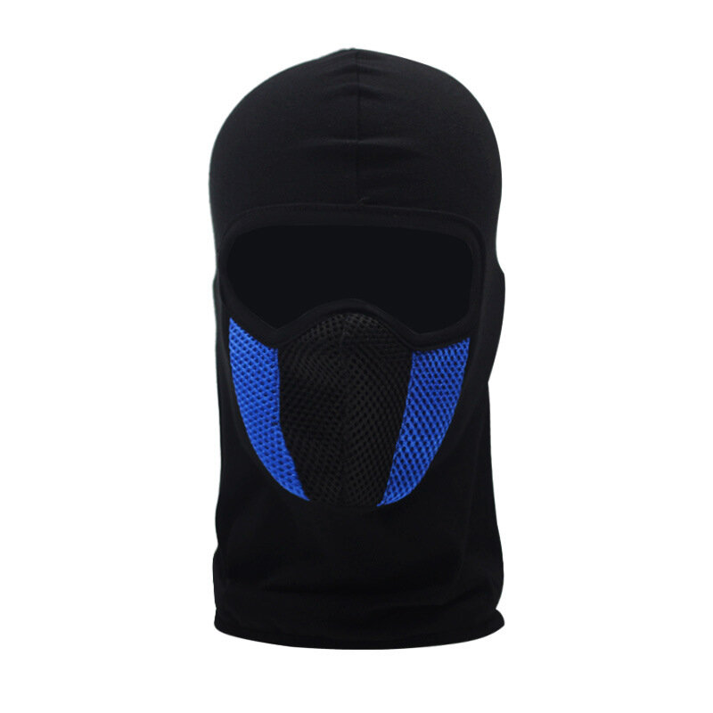 Passamontagna per maschera integrale per Moto per uomo donna sport traspirante antipolvere cappuccio antivento per casco Moto accessori per il collo da equitazione