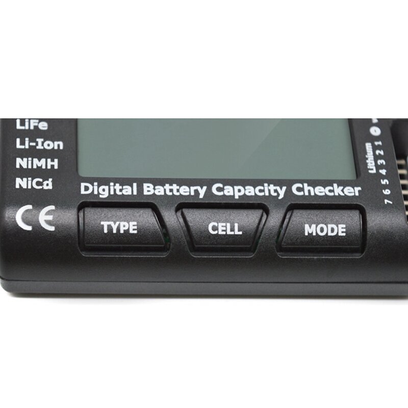 Bateria Digital Capacidade Verificador, RC Cellmeter 7, Lipo Life Li-Ion Nimh Nicd, Cellmeter-7