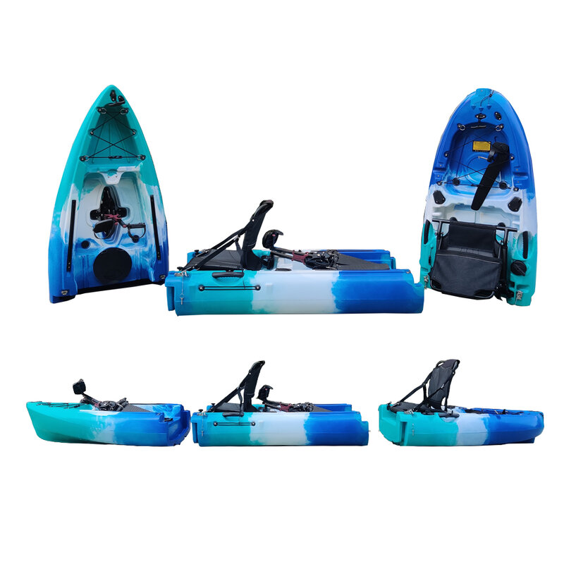 Blue Ocean Hand Feelfree 2 Seats Catamaran Kayak Cayak Fishing Modulable Pedal Kayak for Whitewater