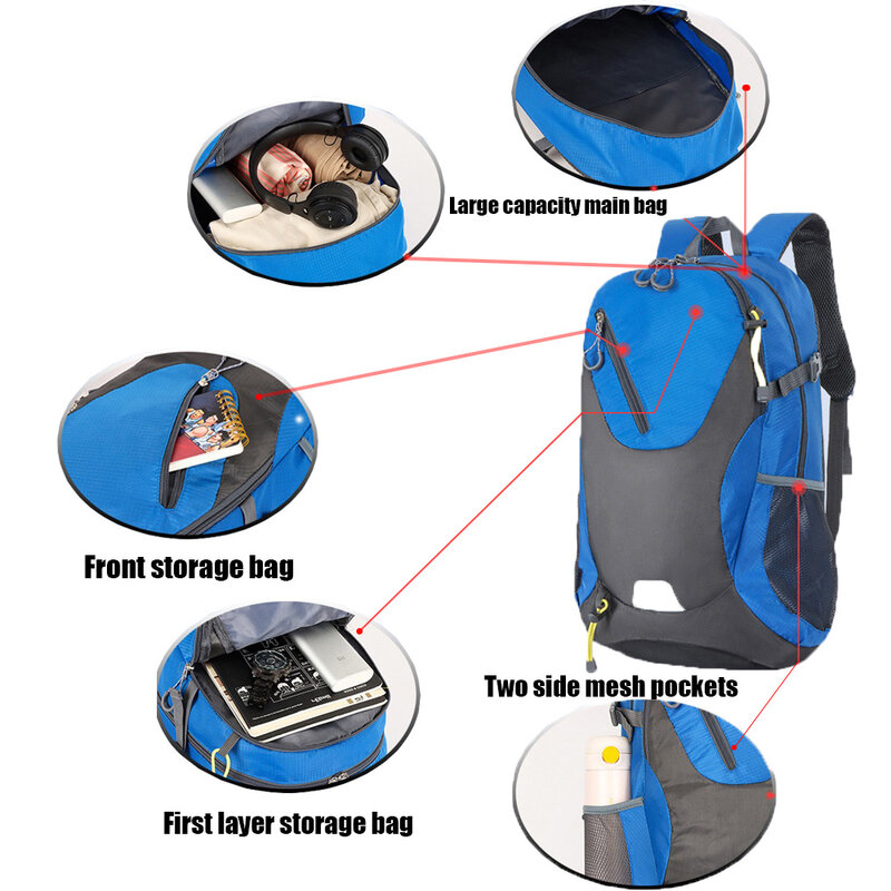 Рюкзак для альпинизма для мужчин и женщин, вместительный дорожный ранец для занятий спортом на открытом воздухе, для Yamaha XT1200Z