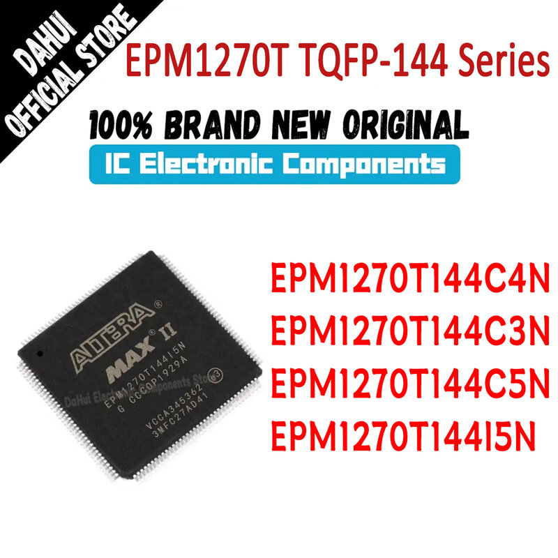 EPM1270T144C4N EPM1270T144C3N EPM1270T144C5N ชิปวงจรรวม EPM1270T144 EPM1270T EPM1270 EPM1270T144I5N ชิป IC TQFP-144