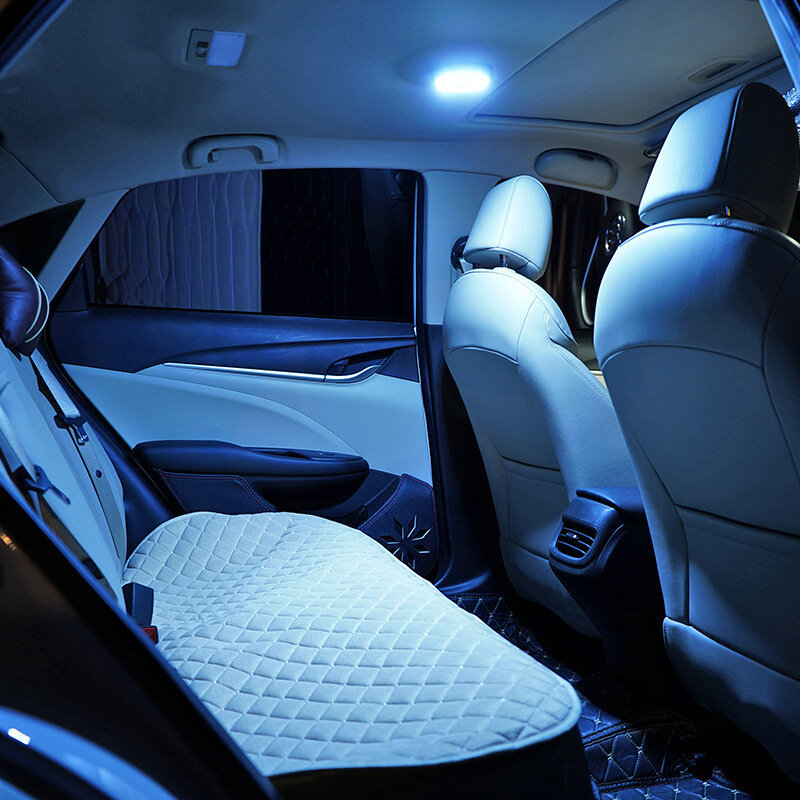 หลังคารถ LED ไร้สายแบบพกพา Auto ภายในชาร์จ USB Touch ประเภทแม่เหล็กเพดานรถ Night Light Universal