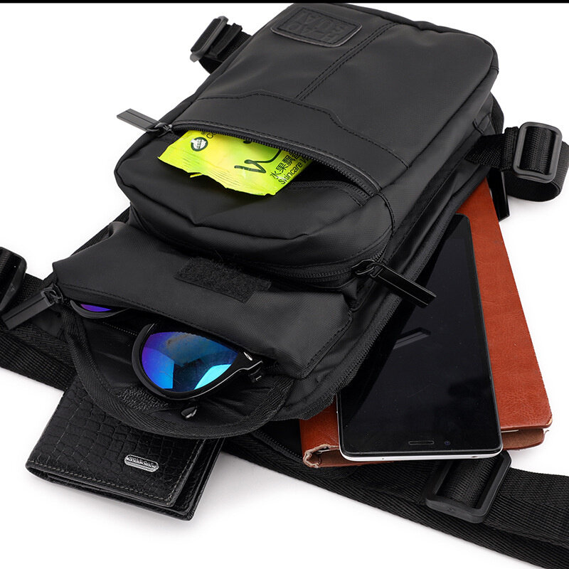 Нейлоновая поясная сумка для мужчин, забавная Повседневная сумочка на бедро, для мотоциклистов, на ремне через плечо