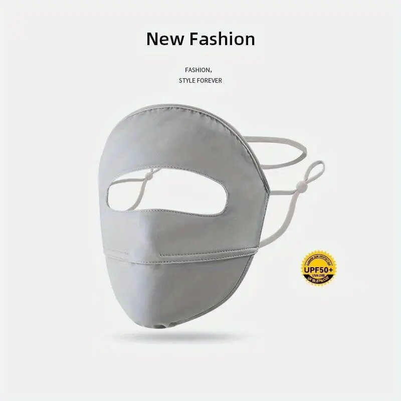 Txlixc-mascarilla lavable y reutilizable para mujer, Protector facial con protección solar UPF 50, para correr al aire libre, novedad de 2024