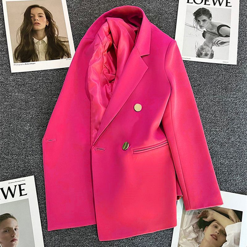 2024 Frühling Herbst neue Damen jacke schick elegant lässig Sport Frauen Anzug Mantel koreanische Mode Jacke Frauen Blazer Oberbekleidung