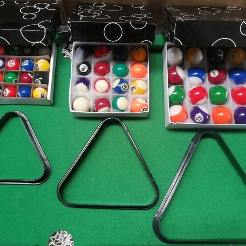 Juego de bolas de billar profesionales para niños, juego completo de minibolas de billar de resina, 16 piezas