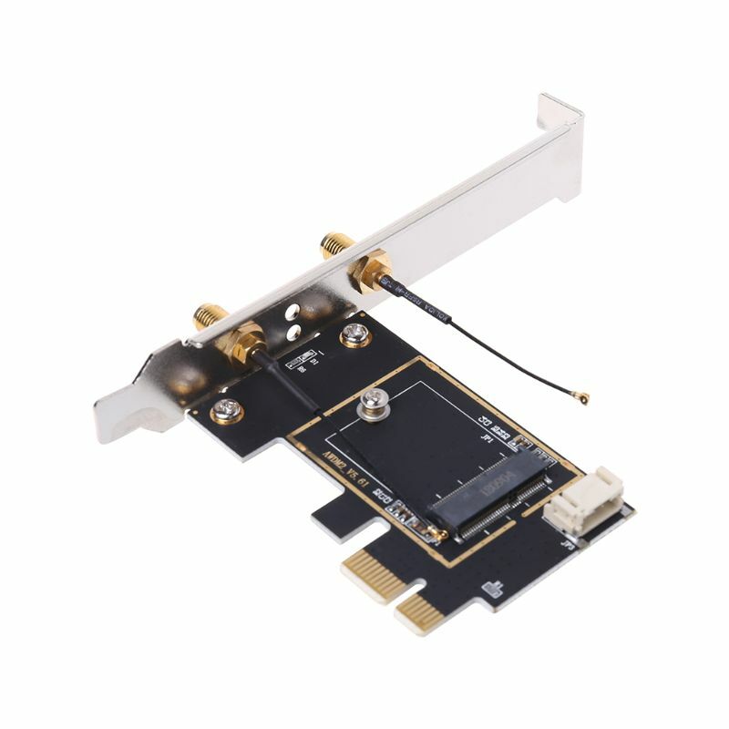 NoEnName_Null M.2 NGFF to PCI-E Converter Desktop Wireless WiFi Bluetooth Network Card Adapter Board