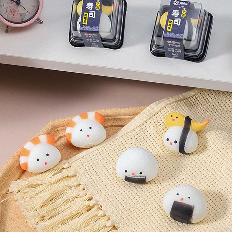 Stress Relief Toys Creative Kneading Music Cute Decompression Spoof Pinch Toys Sushi