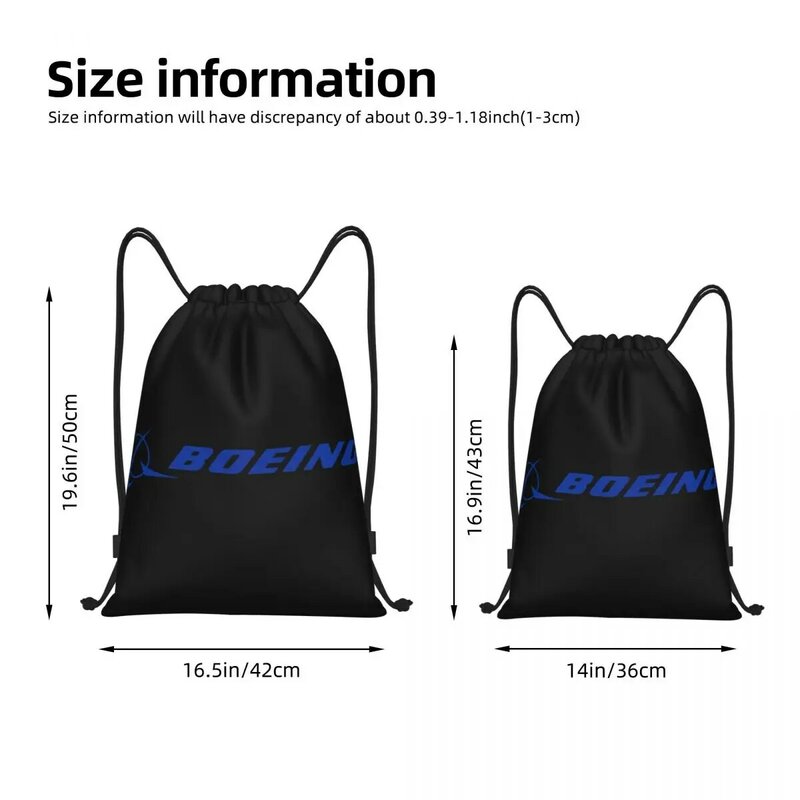 Портативные сумки для хранения с логотипом Боинга, для спорта на открытом воздухе, путешествий, спортзала, йоги