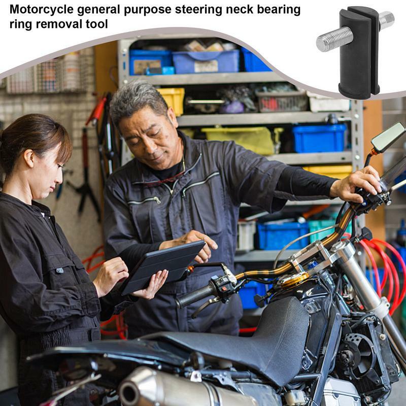 Motorcycle Steering Stem Tool High Strength Neck Bearing Race Removing Tool Motorcycle Repair Tool For 1-1/8in To 2-5/8in ID