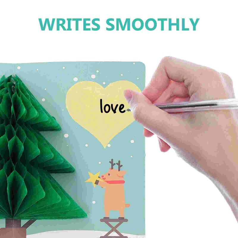 100 Pcs Heart-shaped Love Card Student Greeting Cards Tabs for Binders Paper Note Sticker