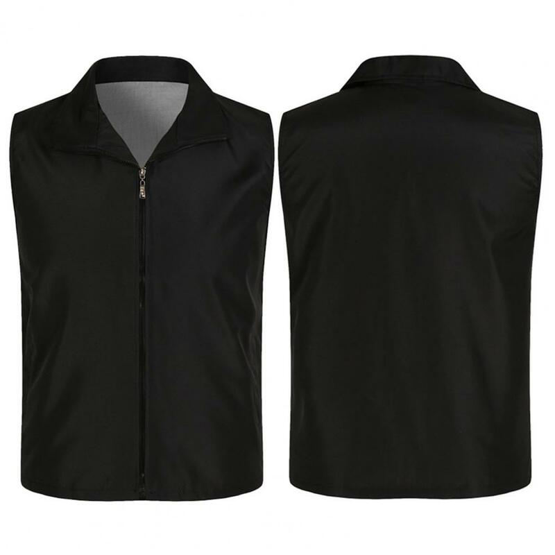 Stijlvolle Outdoor Vest Mouwloze Lichtgewicht Casual Mannen Werken Vest Jacket Skin-Aanraken Werk Vest Homewear