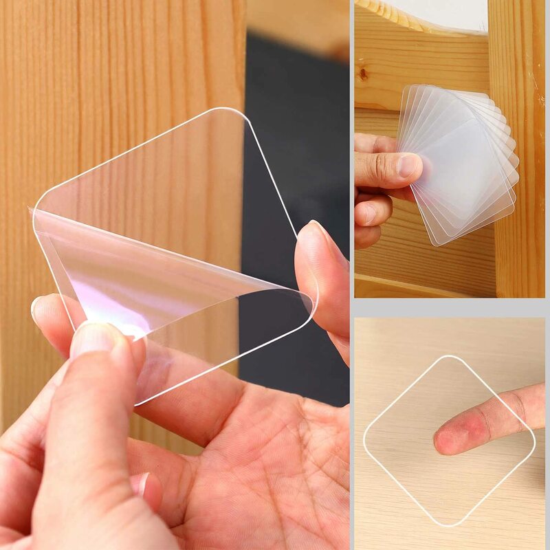 Powerful Non-Mark Sticker Photo Wall Auxiliary Double-Sided Pendating Fixed Two-Sided Bathroom Waterproof Viscose Tape