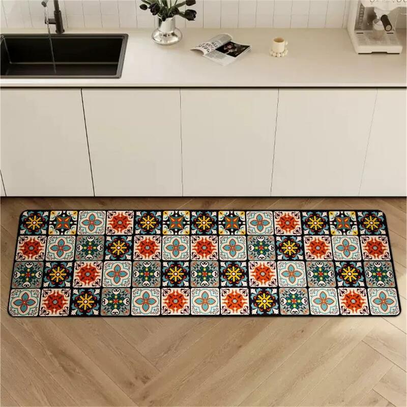 Non-slip Kitchen Carpets for Living Room Long Area Rug Kitchen Floor M0at Carpets Entrance Door Mat Home Decor Alfombra Tapis