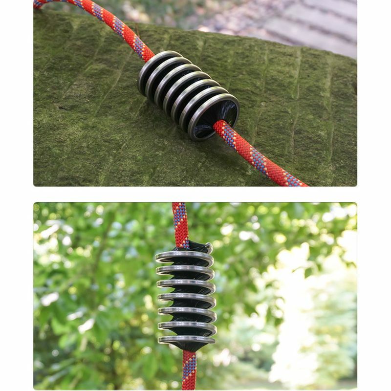 Альпинистская веревка, нейлоновая щетка, инструмент для чистки шнура для спелеологии, веревочный шнур для спелеологии деревьев