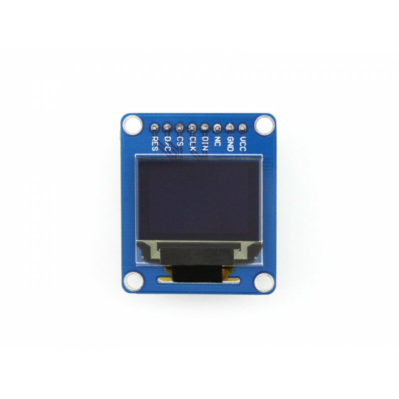 Waveshare-Tela OLED, OLED B, SSD 1331, Resolução de cores 65K de 96 × 64, RGB de 0,95 polegadas
