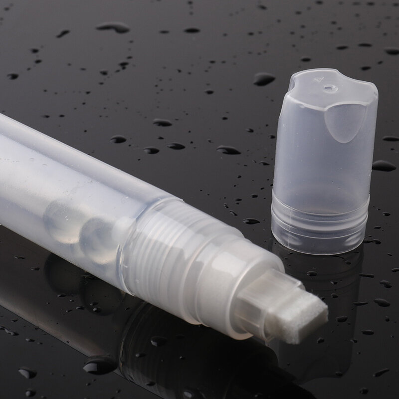 แท่งปากกาพลาสติกเปล่า1ชิ้นที่ทำซ้ำได้5มม. 8มม. 10มม. หลอดบาร์เรลสำหรับปากกากราฟฟิตี้ปากกาชอล์กเหลวปากกามาร์กเกอร์อุปกรณ์เสริมปากกาทาสี