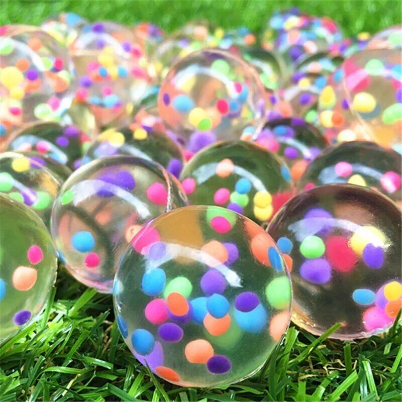 20 sztuk/partia gumowych 25mm Mini dmuchanych piłek zabawkowych zabawkowych kulek z wysokim odbiciem dla dzieci upominki na imprezę dekoracyjną do gier sportowych