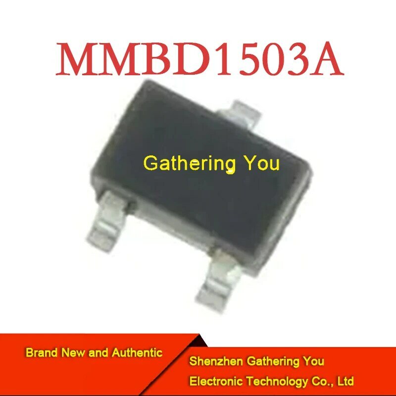 MMBD1503A SOT23 Diodo, interruptor de uso geral, novo autêntico