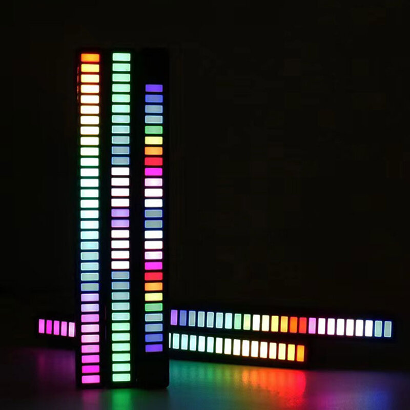 ไฟ LED สร้างบรรยากาศใช้ไฟแอปควบคุมอัจฉริยะสำหรับเล่นเกมเปลี่ยนสีได้มีเซนเซอร์เสียงเพลงใช้เสียง