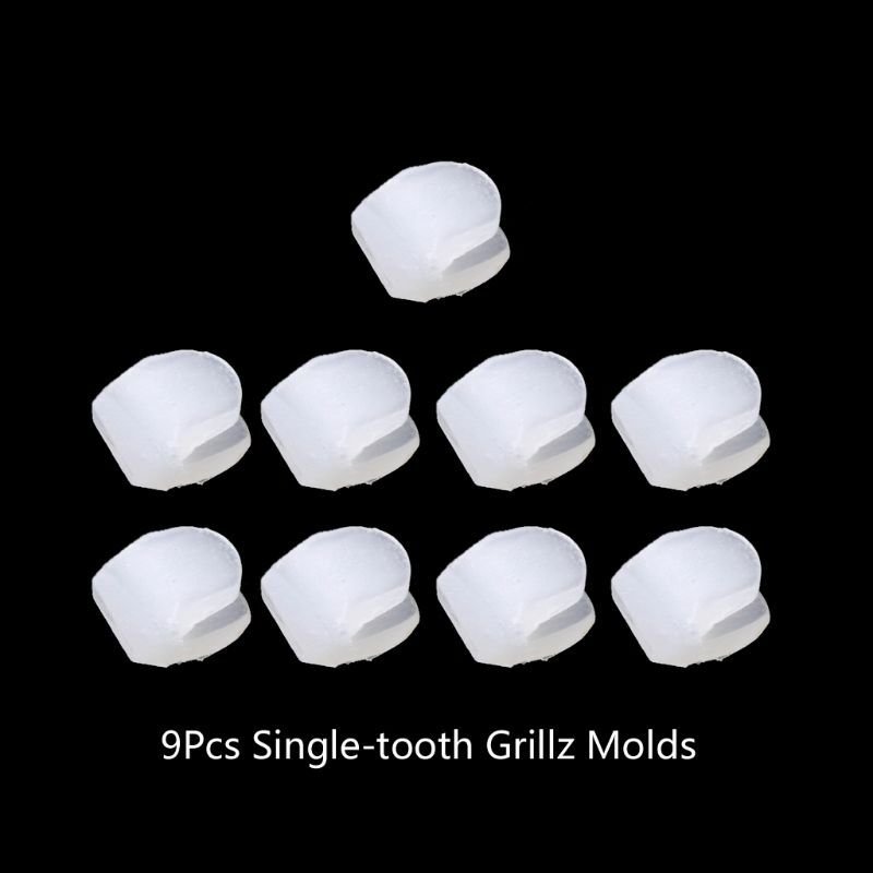 Barras fixação para moldagem silicone, prática, substituição tampa dentes, tamanho único